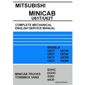 Mitsubishi MINICAB/TOWNBOX U61T/U62T Full Mechanical English Service Manual