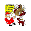 No No No I Said The Schmidt House: Funny Saying & Holiday Greetings Composition Notebook For Family Friends & Sibllings With Humor (Uncle, Aunt, Mom,