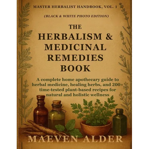 The Herbalism & Medicinal Remedies Book: A Complete Home Apothecary Guide to Herbal Medicine, Healing Herbs, and 200+ Time-Tested Plant-Based Recipes