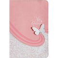 Rvr 1960 Biblia MIS Quince, Rosa Y Blanco Símil Piel