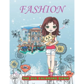 FASHION The Big Coloring Book: My Favorite Colouring Book / Fun Stylish & Beauty show / Cute and fresh styles for young Girls Women & Adults / + 50 P