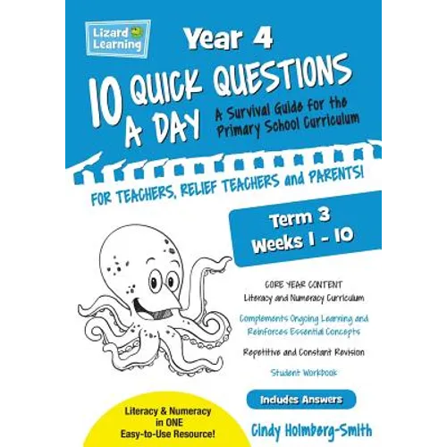 Lizard Learning 10 Quick Questions A Day Year 4 Term 3