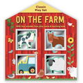 On the Farm: Wooden Toy Play Set: With Four Wooden Toys, Play Scene & Learning Book