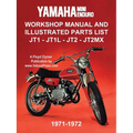 Yamaha Mini-Enduro Workshop Manual and Illustrated Parts List Jt1 - Jt1l - Jt2 - Jt2mx 1971-1972