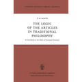 The Logic of the Articles in Traditional Philosophy: A Contribution to the Study of Conceptual Structures