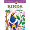Creative Haven Birds Color by Number Coloring Book