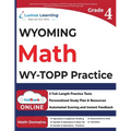 Wyoming Test of Proficiency and Progress (WY-TOPP) Test Prep: 4th Grade Math Practice Workbook and Full-length Online Assessments: WY-TOPP Study Guide