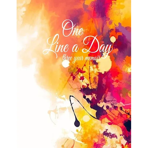 One Line a Day: Three Year Written Time Capsule of Your Colorful Life