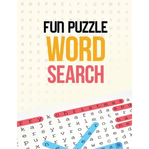 Fun Puzzle Word Search: Word Search Brain Workouts for Seniors, Brian Game Book for Seniors in This Christmas Gift Idea.