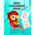 Bible Colouring Book for Kids - Cute Animal Images to Colour with Memory Verses to Learn: Teach Children Scripture Verses in a Fun and Creative Way. P