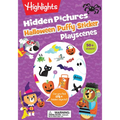 Halloween Hidden Pictures Puffy Sticker Playscenes: Halloween Activity Book for Kids 36 Featuring Over 175 Hidden Objects, 50 Reusable Puffy Stickers