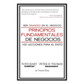 Principios Fundamentales de Negocios: Sea Excelenta En Los Negocios