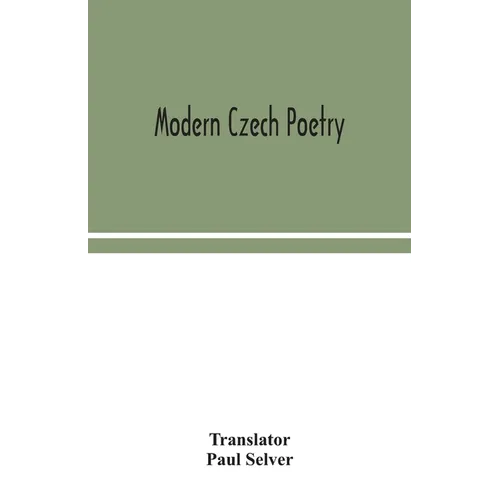 Modern Czech Poetry