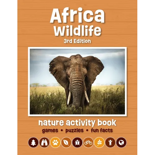 Africa Wildlife Nature Activity Book