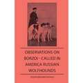 Observations On Borzoi - Called In America Russian Wolfhounds
