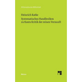 Systematisches Handlexikon zu Kants Kritik der reinen Vernunft