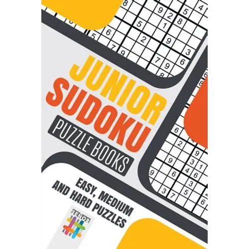 Junior Sudoku Puzzle Books Easy, Medium and Hard Puzzles