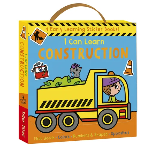 I Can Learn Construction: First Words, Colors, Numbers and Shapes, Opposites