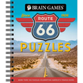 Brain Games - Route 66 Puzzles: More Than 140 Puzzles Celebrating America's Famous Road