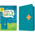 NLT Hands-On Bible, Third Edition (Leatherlike, Blue Check Cross)