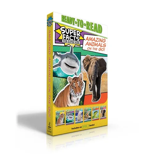 Amazing Animals on the Go! (Boxed Set): Tigers Can't Purr!; Sharks Can't Smile!; Polar Bear Fur Isn't White!; Alligators and Crocodiles Can't Chew!; S