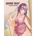 Anime MILF Coloring Book: Sexy Anime Manga Coloring Book for Adult Otaku 39-Pages