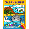 Color by Number for Kids: Activity Book for Kids boy, girls Ages 2-4,3-5,4-8