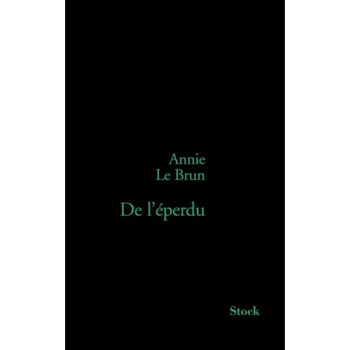De l'éperdu