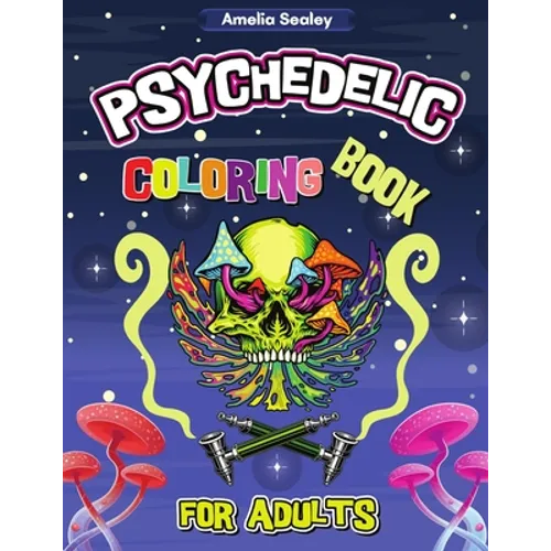 Cannabis Coloring Book for Stress Relief and Relaxation: Trippy Adult Coloring Book