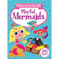 Sticker Dress-Up Dolls Playful Mermaids: 200 Reusable Stickers!