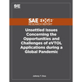 Unsettled Issues Concerning the Opportunities and Challenges of eVTOL Applications during a Global Pandemic