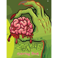Zombie Coloring Book: Very Scary Zombie Coloring Gag Gift Book for Adults Teenagers and Twins Older Kids Boys & Girls Complete Relaxation an