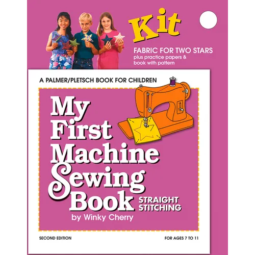 My First Machine Sewing Book Kit: Straight Stitching