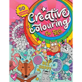 Creative Colouring for Girls: 50 inspiring designs of animals, playful patterns and feel-good images in a colouring book for tweens and girls ages 6-8