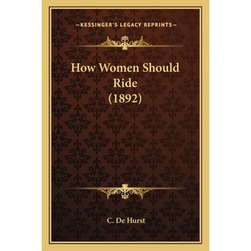 How Women Should Ride (1892)
