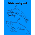 Whale coloring book