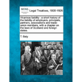 Vicarious Liability: A Short History of the Liability of Employers, Principals, Partners, Associations and Trade-Union Members, with a Chap