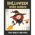 Halloween Word Search For Adults: Large Print Word Search Puzzle Book Fun For Adults And Kids