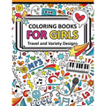 Coloring Book for Girls Doodle Cutes: The Really Best Relaxing Colouring Book For Girls 2017 (Cute, Animal, Dog, Cat, Elephant, Rabbit, Owls, Bears, K