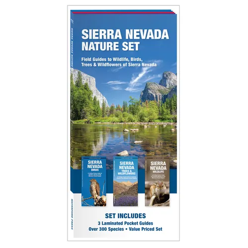 Sierra Nevada Nature Set: Field Guides to Wildlife, Birds, Trees & Wildflowers of Sierra Nevada