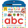 ABC (My First Wipe Clean): A Fun Early-Learning Book for Kids to Practice Their Pen Control Skills