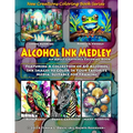 New Creations Coloring Book Series: Alcohol Ink Medley: An adult grayscale coloring book (coloring book for grownups) featuring a collection of alcoho