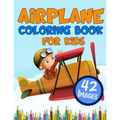 Airplane Coloring Book for Kids: Big Colouring Books with 42 Beautiful Pages of Airplanes Helicopters Fighter Jets and More