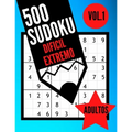 500 Sudoku dificil extremo adultos Vol.1: Libro Sudoku para adultos - 500 Sudoku experto - 9x9 con soluciones - - Juego Sudoku muy dificil - Libro de