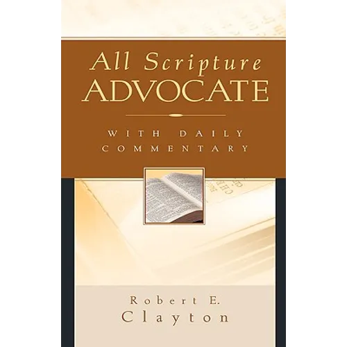 All Scripture Advocate