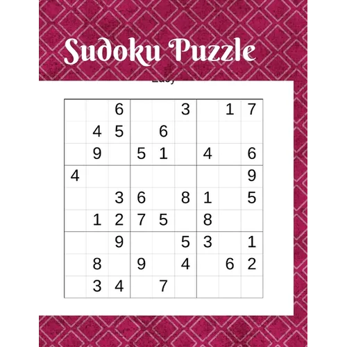 Suduko Puzzle: Book for Adults/teen with easy to hard levels. improve your game with these two challenging levels. Large print and solutions included