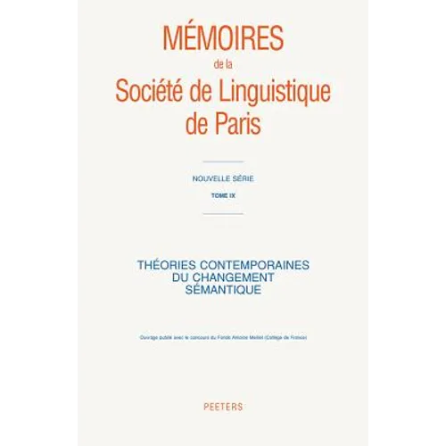 Theories Contemporaines Du Changement En Semantique