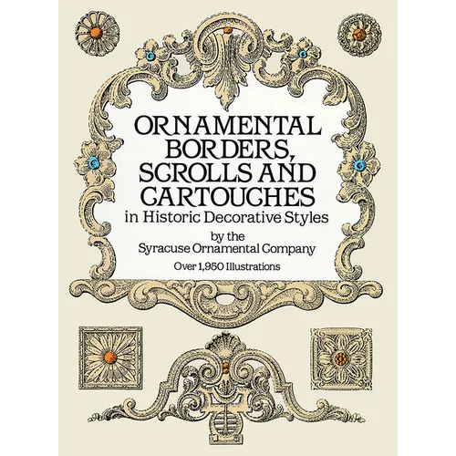 Ornamental Borders, Scrolls and Cartouches in Historic Decorative Styles