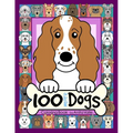 100 More Dogs Coloring Book