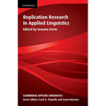 Replication Research in Applied Linguistics